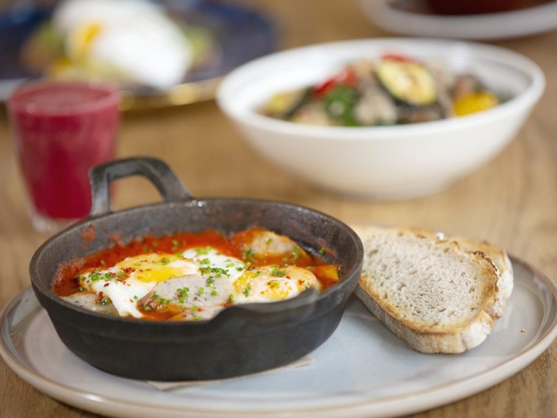 Shakshuka With Other Dishes Shakshuka With Other Dishes