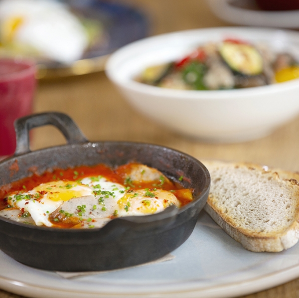 Shakshuka With Other Dishes Shakshuka With Other Dishes